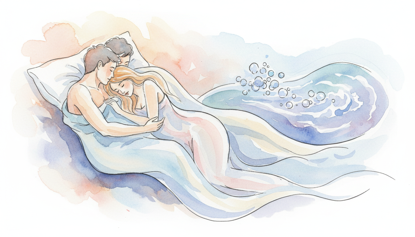 男性心理で添い寝やお風呂に一緒に入りたがるのはなぜ？彼が求める本音と愛情の正体とは？