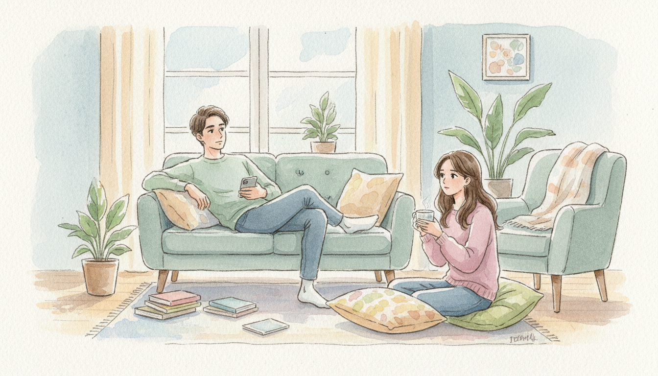 彼氏がお家デートで何もしない時の男性心理って？本音と過ごし方は？