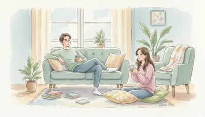 彼氏がお家デートで何もしない時の男性心理って？本音と過ごし方は？