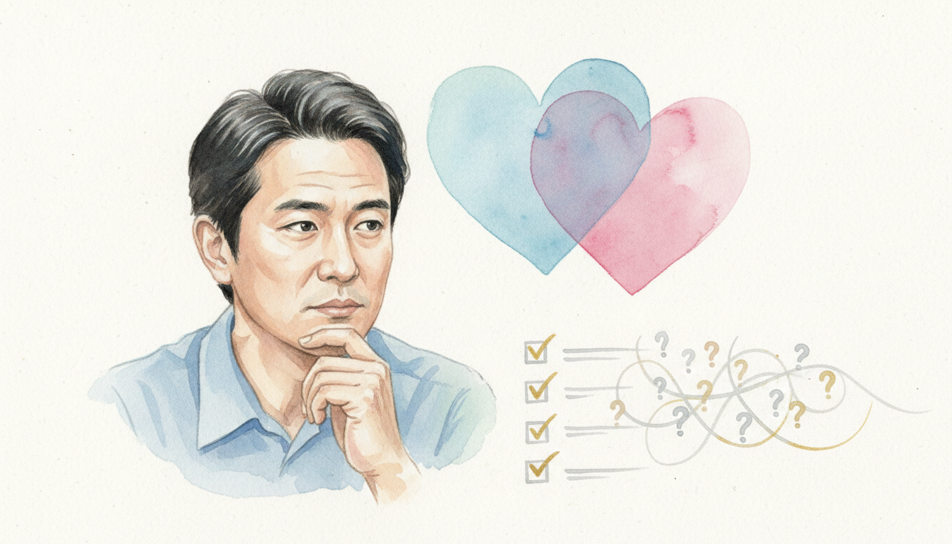 40代男性の恋愛心理は本気？遊び？彼の本音を見抜くチェックリストとは？