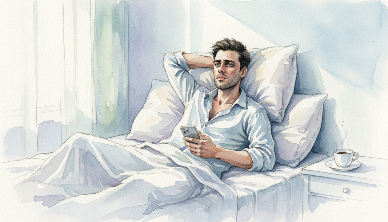 寝てないアピールの男性心理とは?彼の隠れた本音と脈ありサインの見分け方