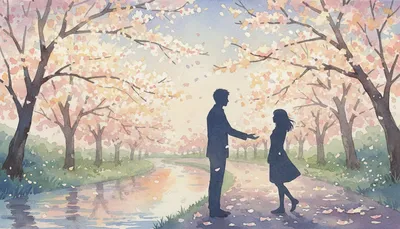 元彼が花見に誘ってくる心理って？もしかして復縁希望のサインなの？