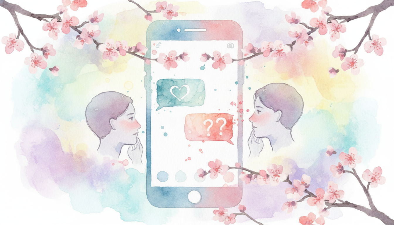 あけおめLINEの元彼からの返信で脈ありかどうか見極める心理とは?