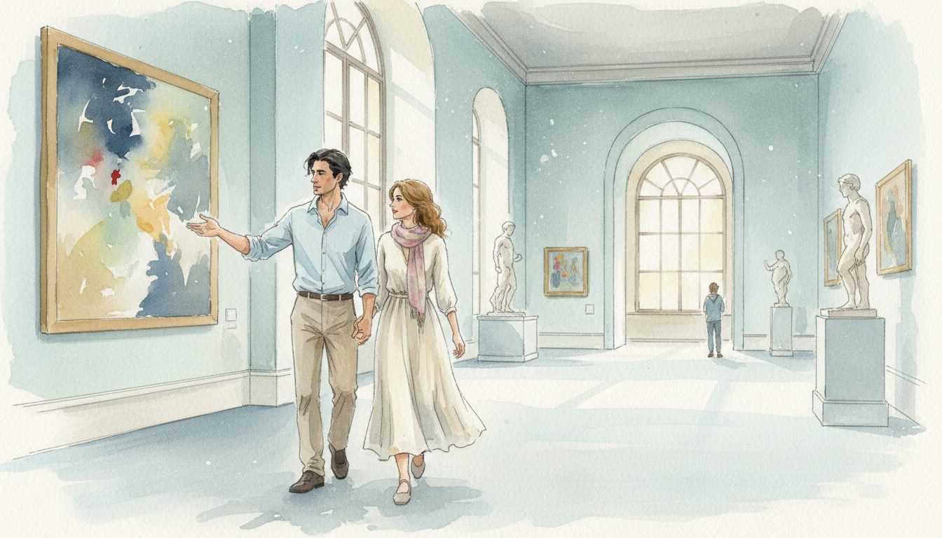 元彼と美術館デートは落ち着いた場所が正解?男性心理と成功のコツとは?