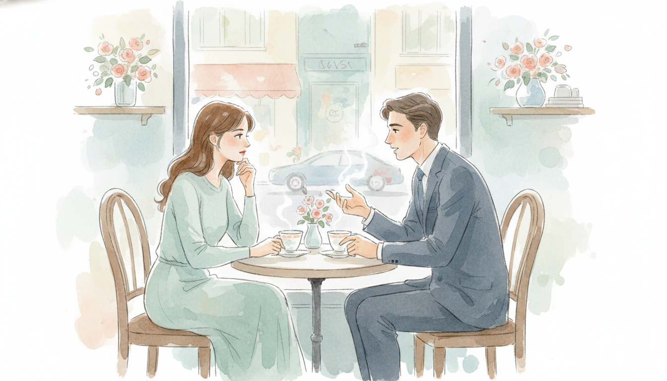 元彼からカフェでの近況報告に誘われるのはなぜ?彼の本音と男性心理を徹底解説!