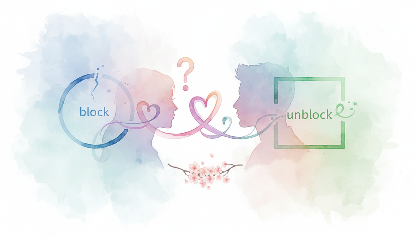 元彼がLINEのブロックを突然解除する心理って?彼の本音と復縁の可能性は?
