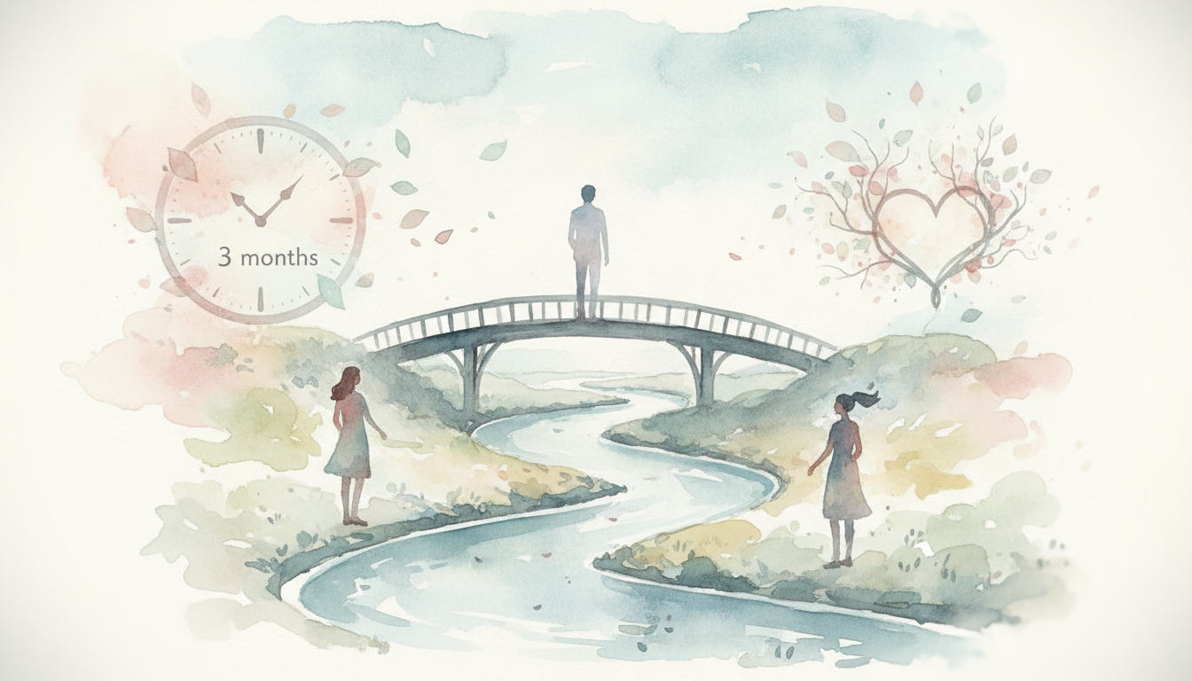 冷却期間3ヶ月で男性が「忘れる」って本当？彼の本音と復縁のタイミング