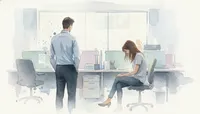 元彼が職場で冷たい態度を取るのはなぜ？復縁が辛い時の男性心理とは？