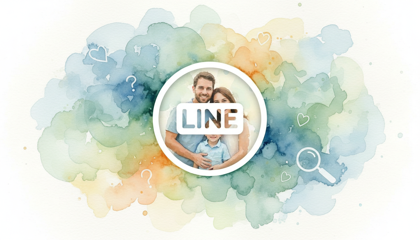 既婚者のLINEアイコンが家族写真である心理とは？彼の本音を見抜く方法！