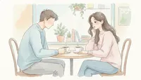 マッチングアプリ初デートで目を合わせない男の本音とは？脈ありか見極める方法って？