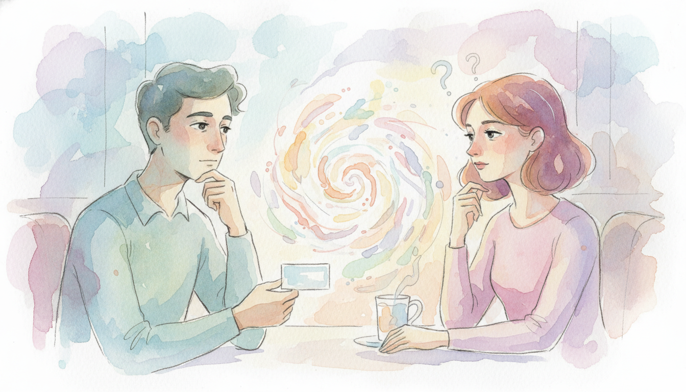 マッチングアプリで名刺を渡さない男性心理とは？彼の本音を見抜くヒント