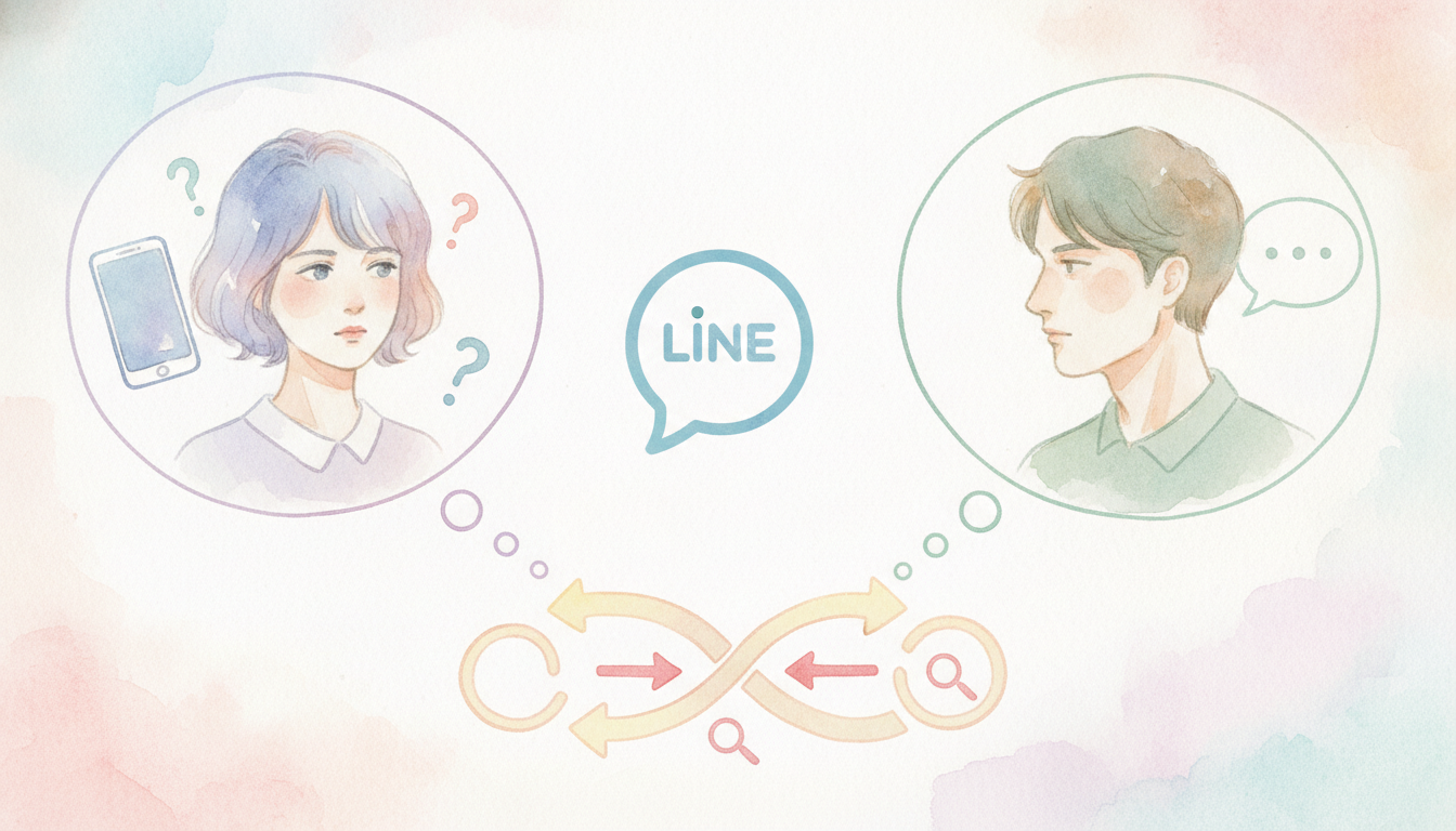 マッチングアプリのLINEで質問してこない男性心理は脈なしなの？彼の本音を見抜く方法