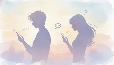 朝の挨拶LINEだけ送る男性心理って？脈ありサインと本音の見極め方