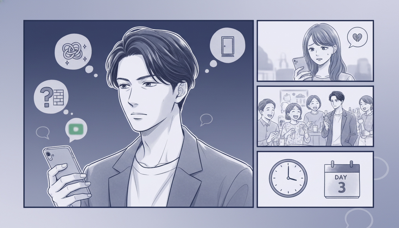 具体的なケースで見る！未読無視のシチュエーション