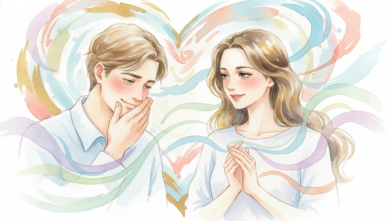 照れるのは心が動いている証拠です