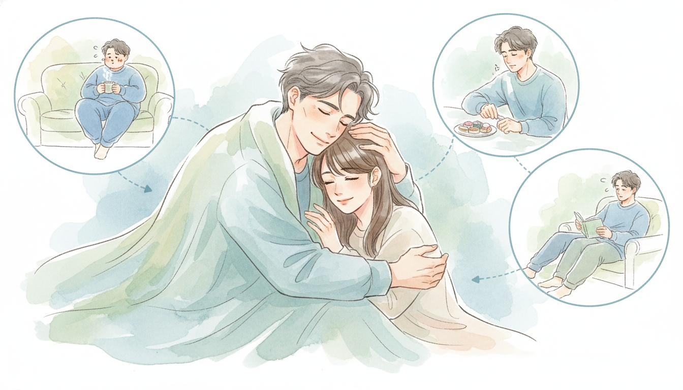 甘えん坊な年上彼氏によくある3つの具体的行動