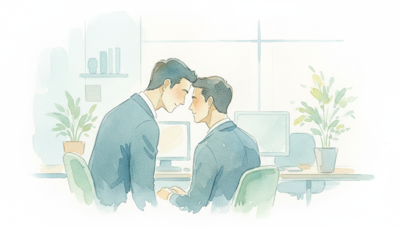 【場面別】職場で距離が近い男性の具体的な行動パターン