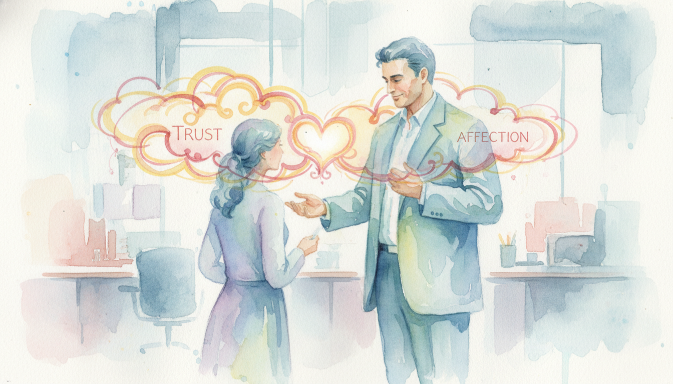 【結論】職場の上司の態度は「信頼」と「好意」のサインが混ざり合っている