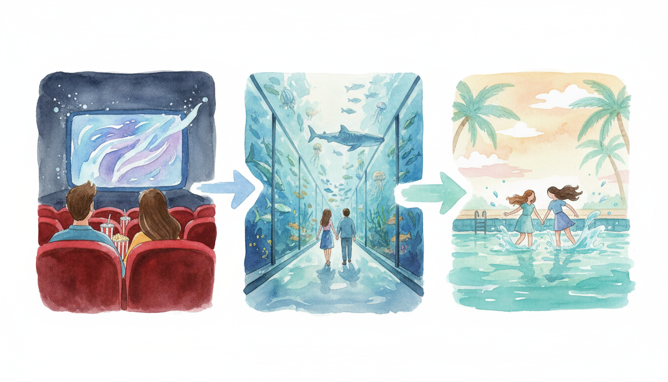 水族館が恋の進展に効果的な心理学的理由