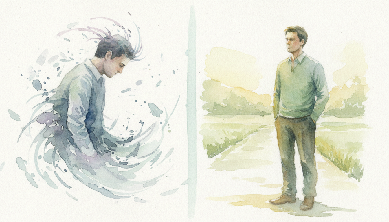 【1週間後】混乱と現実逃避の真っ只中にいる男性心理