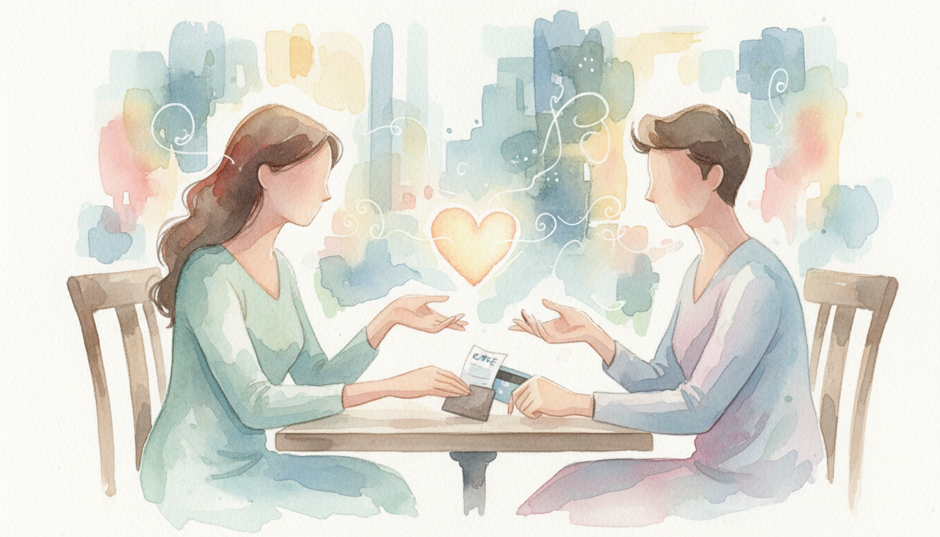 心理学で読み解く！割り勘デートから関係を発展させるコツ