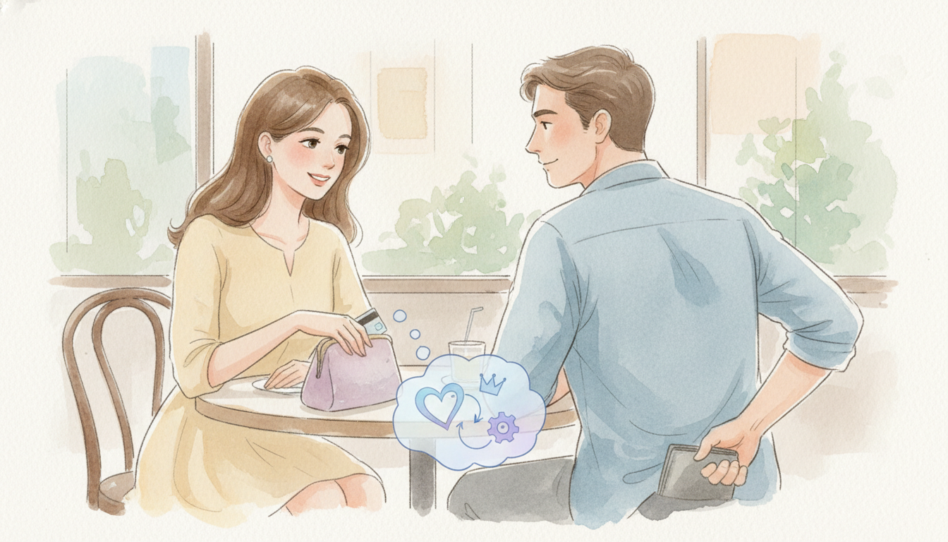 なぜ男性は「財布を出すフリ」を求めるのか？隠された3つの心理