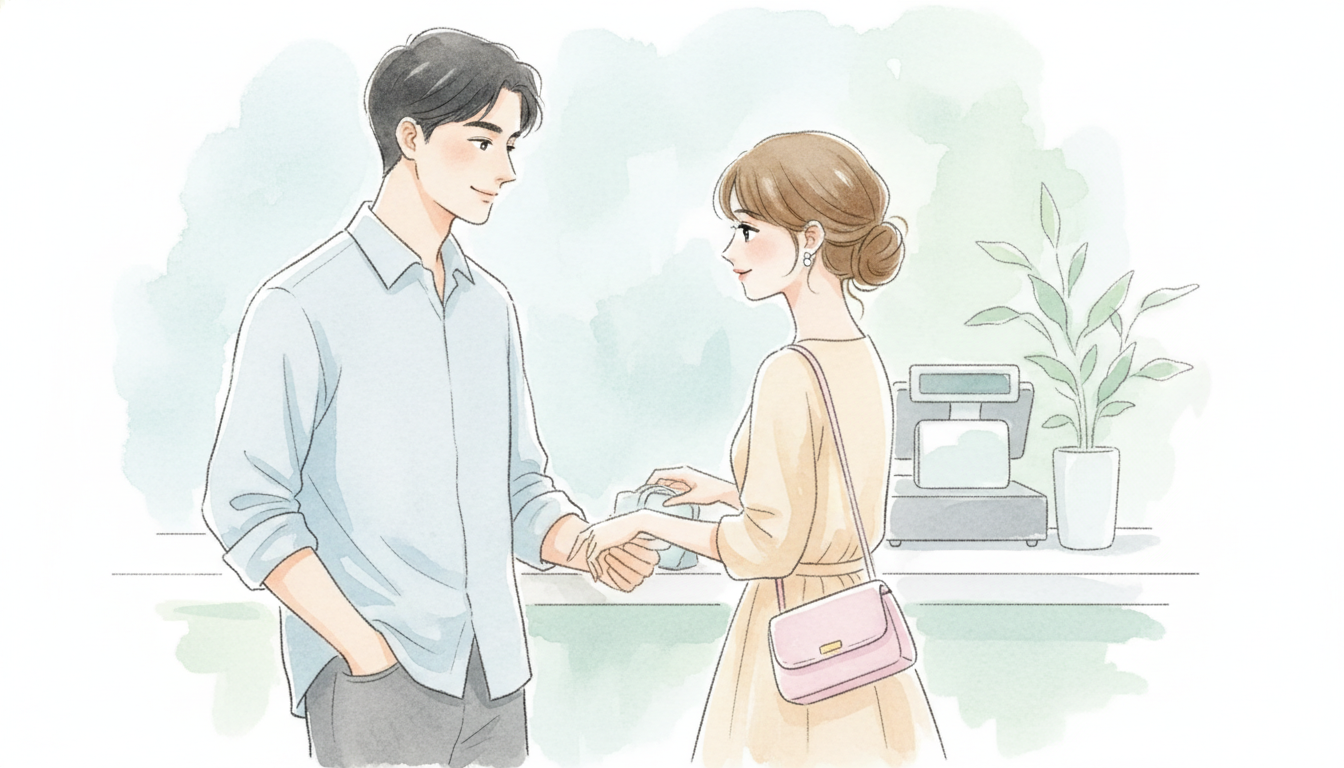 【場面別】愛される女性の「財布の出し方」具体例