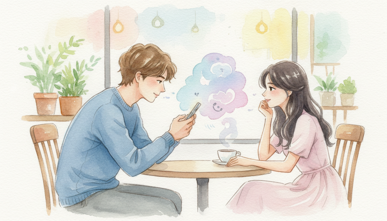 なぜ彼はデート中にスマホを離さないのでしょうか?