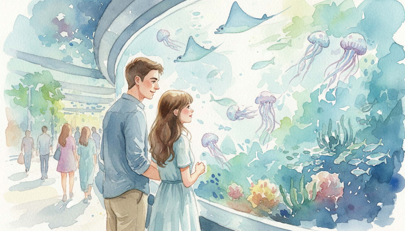 なぜ付き合う前の男性は水族館を選ぶのか？心理学的理由