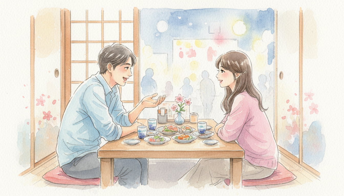 居酒屋デートで個室を選ぶのは「関係を深めたい」という強いサイン