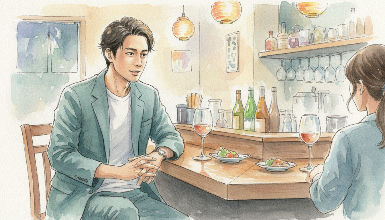 
なぜカウンター席が二人の距離を縮めるのか？
