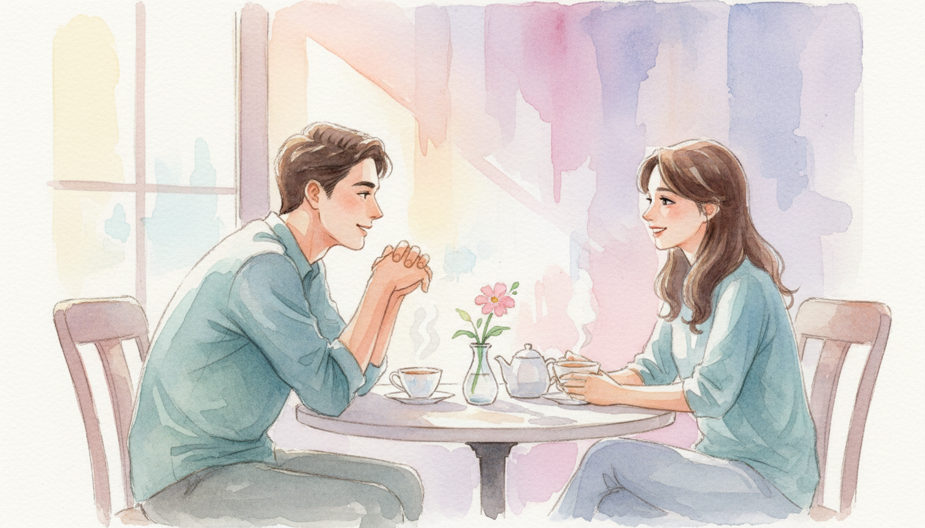 対面で座る男性心理の具体例！脈あり・脈なしを見抜くポイント