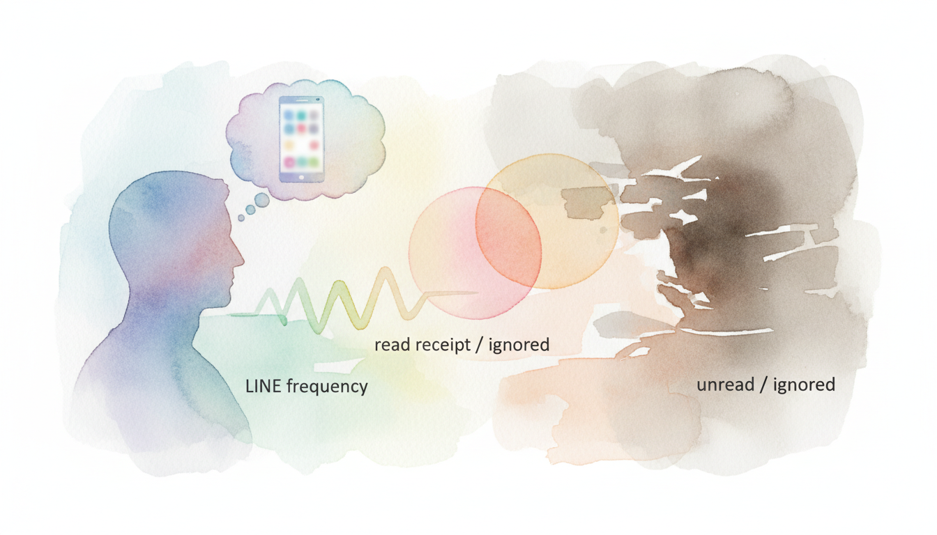 男性特有の心理メカニズムとLINE行動の理由