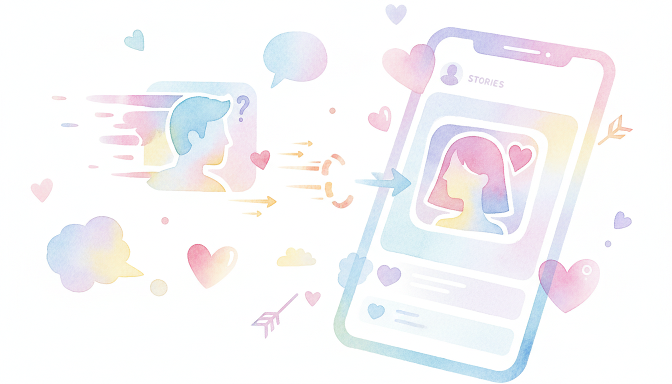 「インスタ ストーリー 足跡 早い」が脈ありサインか見極める具体例