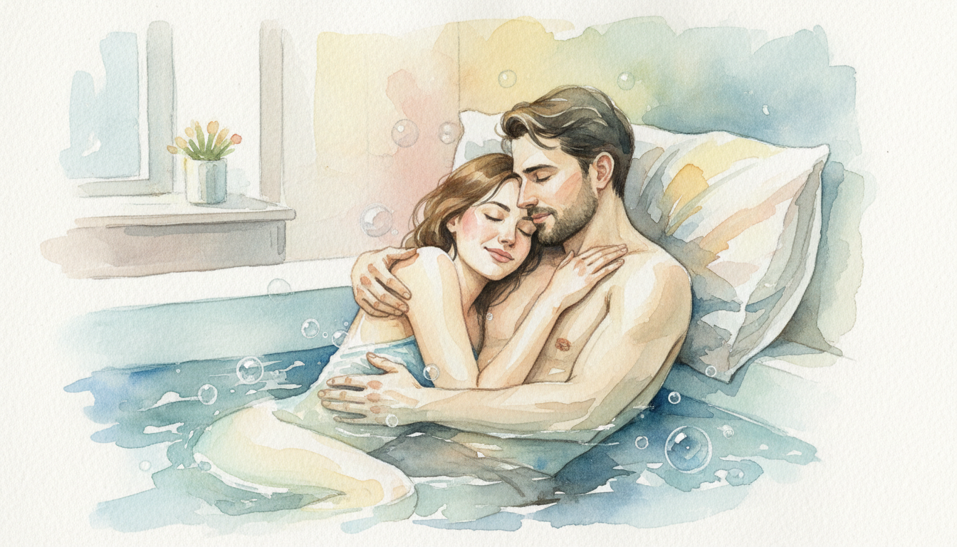 男性が密着を求めるのは深い愛情と本能的な安心感の証