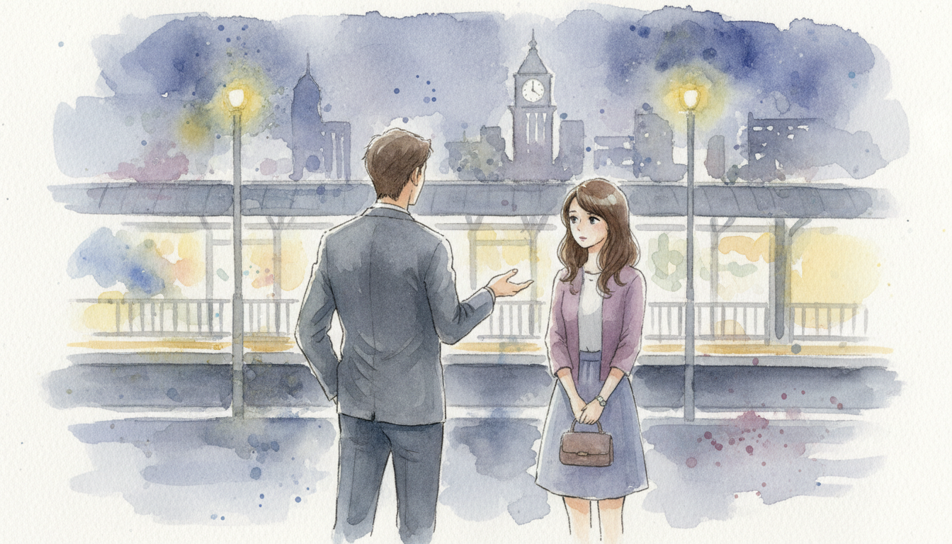 終電を逃させようとする男性の行動には二つの心理が隠されている