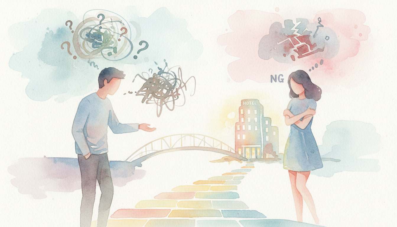 女性が「NG」と感じる誘い方と男性心理のズレ