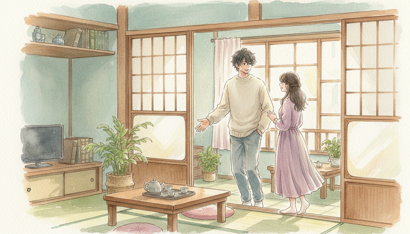 実家暮らしの彼の家への招待は、あなたへの深い愛情のサイン