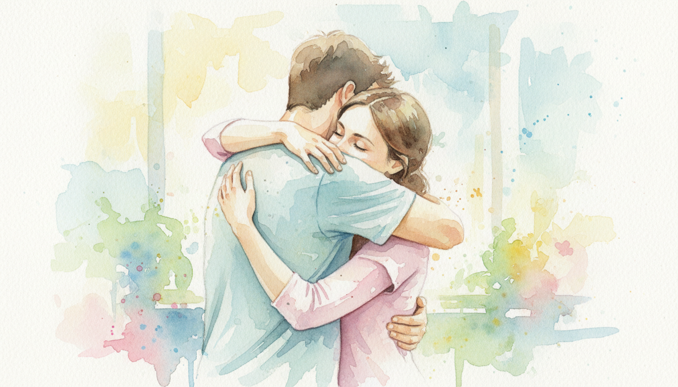 長いハグは「言葉以上の愛情表現」のサイン