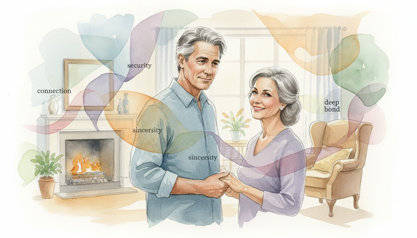 50代男性が恋愛に求めるのは「安心感」と「真剣な繋がり」