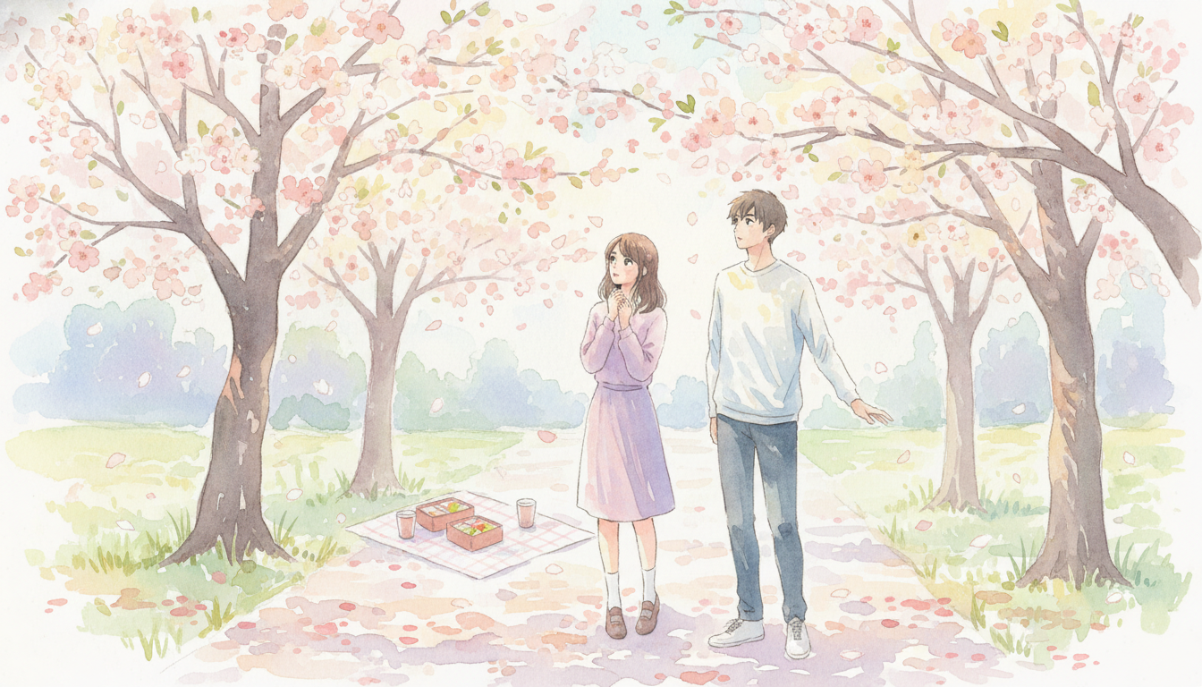 元彼が花見に誘う代表的な4つの心理