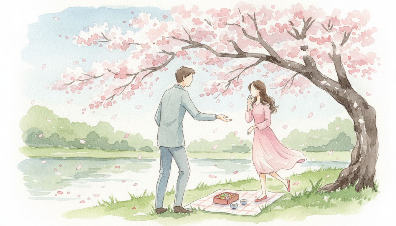 元彼が花見に誘ってくるのはなぜ？男性心理を深掘り