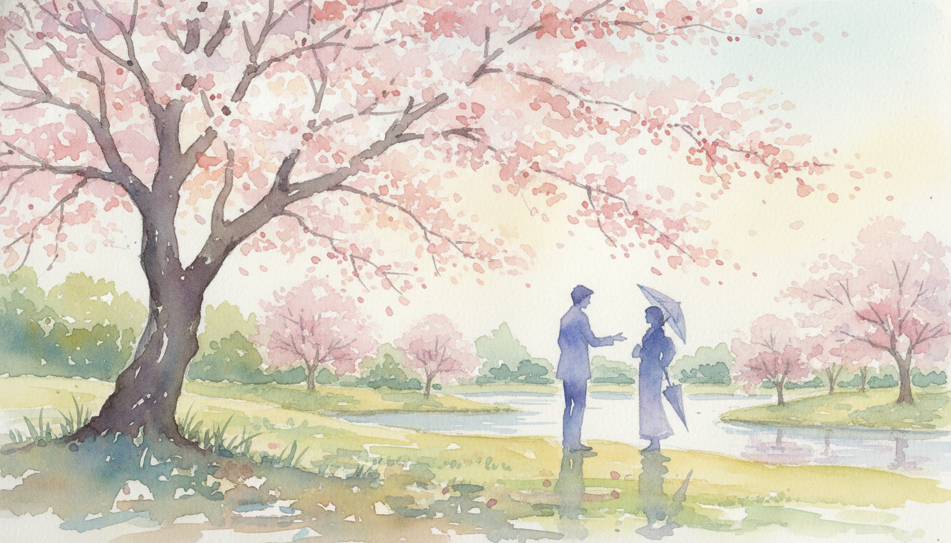 元彼からの花見の誘い、どう対応する？