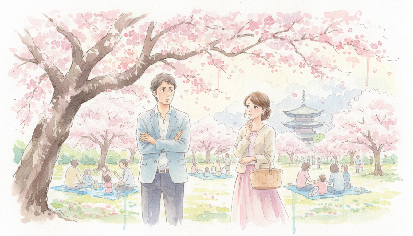 お花見で元彼に遭遇した時の賢い対応と復縁への道