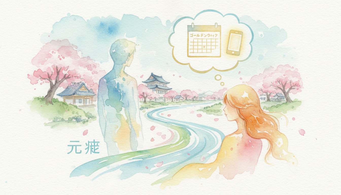 なぜゴールデンウィークは元彼を思い出しやすいの？男性心理との関連性