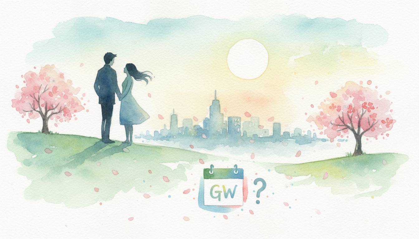 GWに元彼を誘うなら、彼の心を理解して慎重に