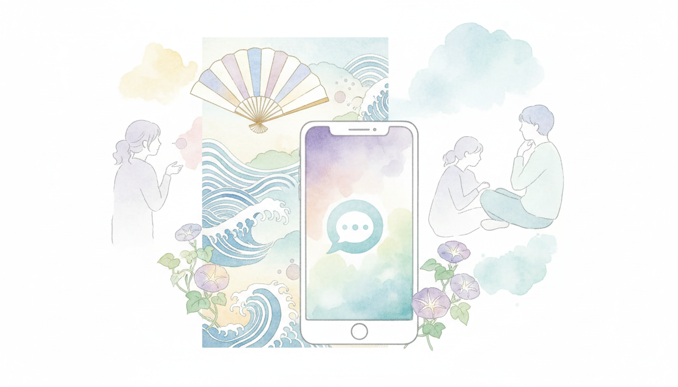 暑中見舞いLINEは「きっかけ作り」として有効です