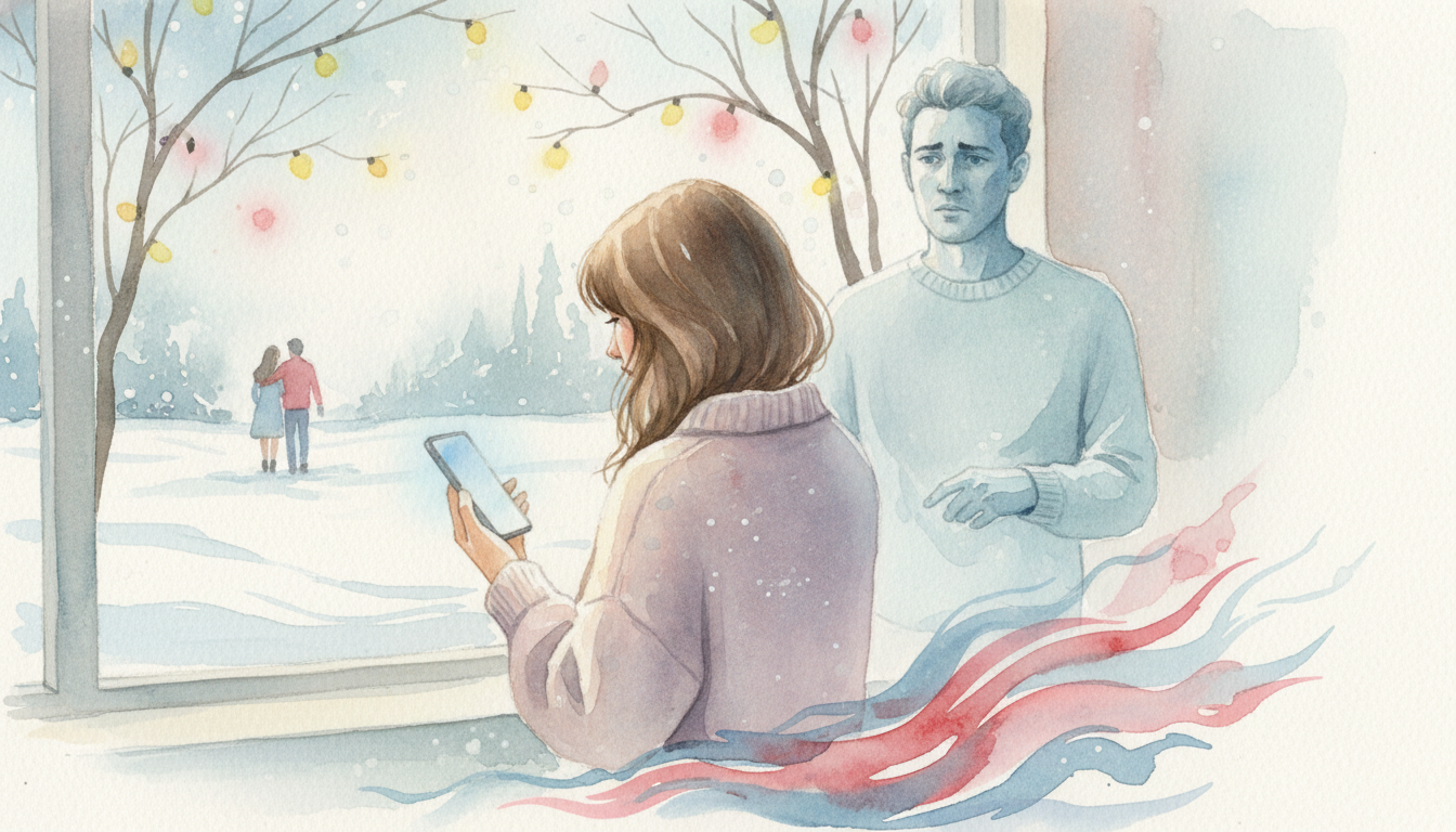 クリスマス前に元彼に連絡する・しないの判断基準と男性心理