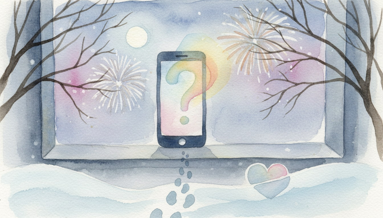 元彼からの年末年始LINE、彼の本音はどこにある？