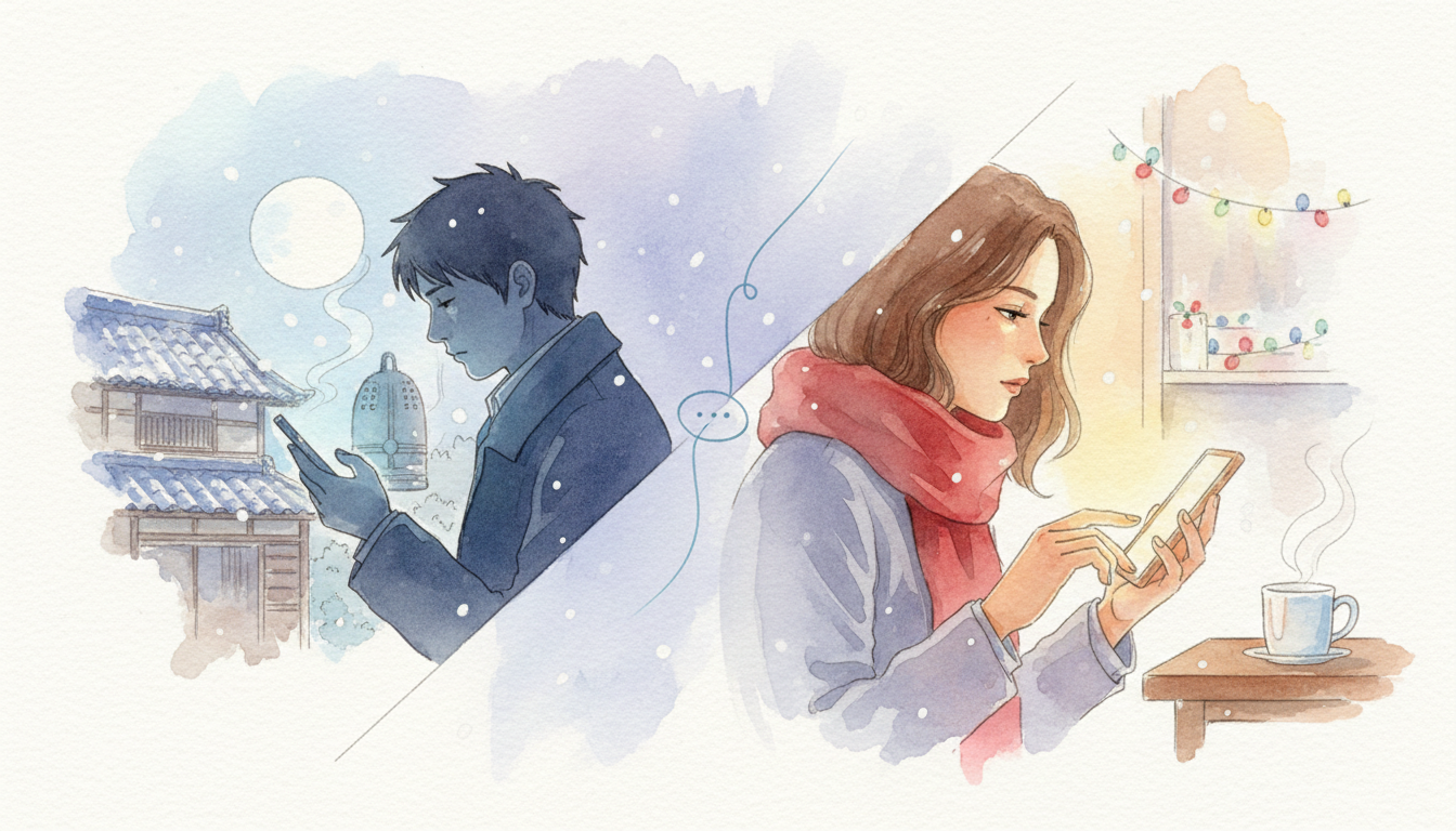 なぜ彼は年末年始に連絡してくるの？男性心理を徹底解説